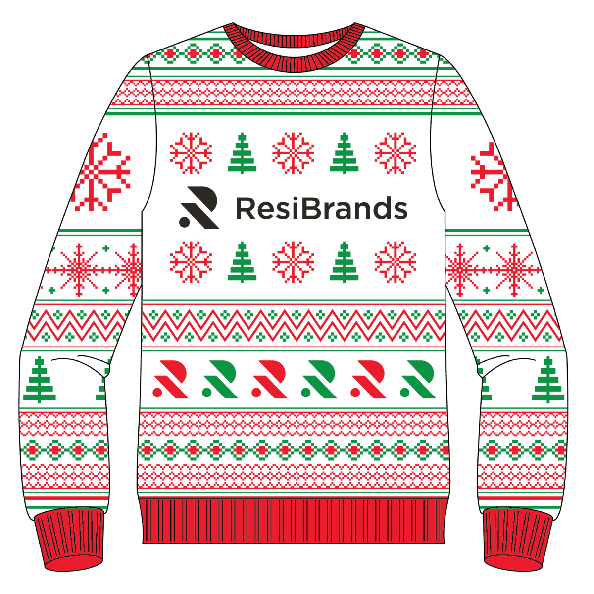 Resi Brands Ugly Christmas Sweater