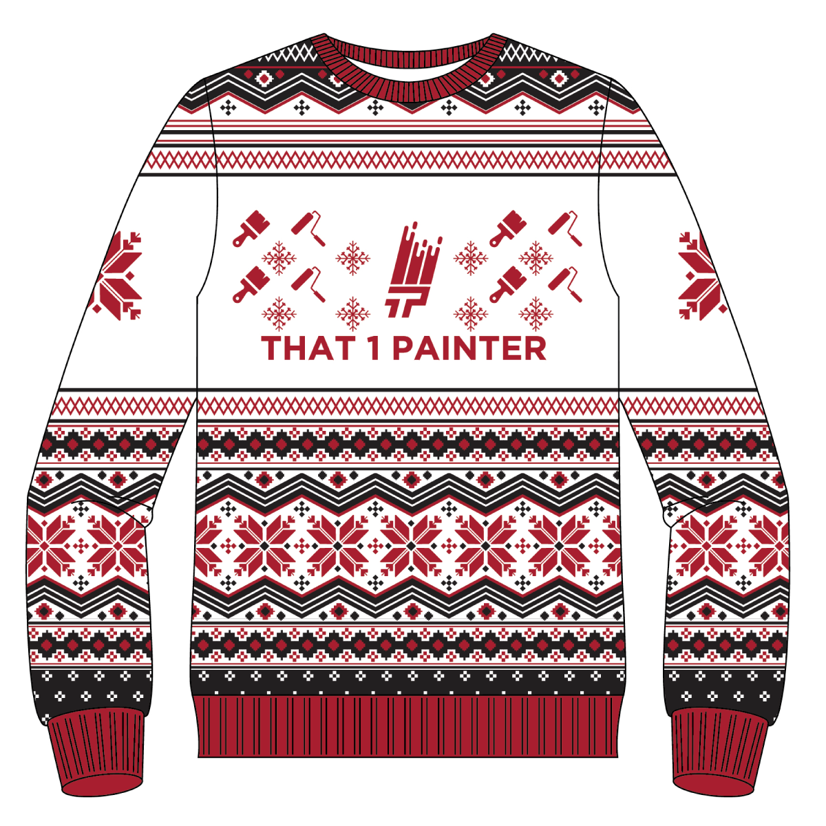 That 1 Painter Ugly Christmas Sweater